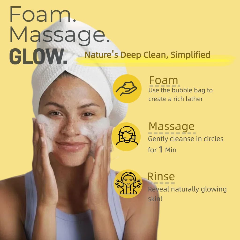Turmeric and Kojic Acid Soap for Dark Spot Treatment – Brightening Formula with Lemon and Vitamin C – Enhanced Moisturization with Shea Butter for Face and Body 