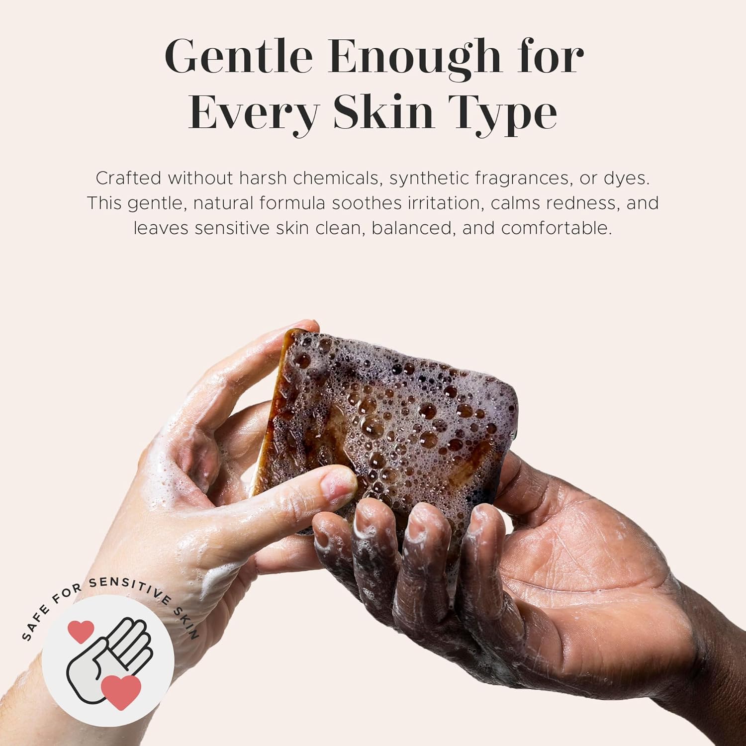  Organic African Black Soap - 8 Oz, Pure and Natural Ingredients, Imported from Ghana